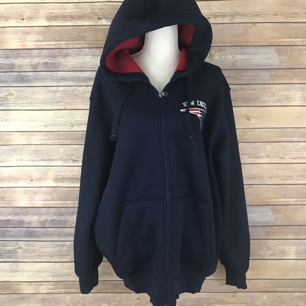 NFL Patriots Zip Up Hoodie
